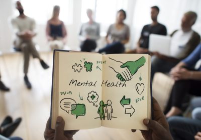 Mental health care sketch diagram